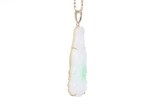 Jadeite Guan Yin Pendant