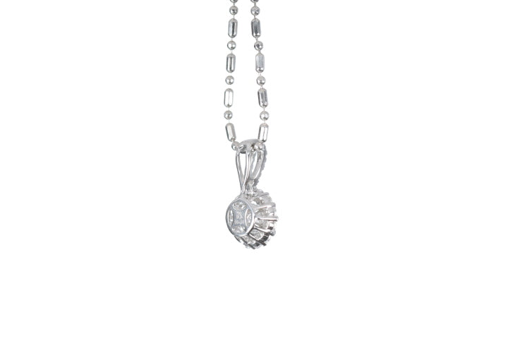 Halo Diamond Pendant