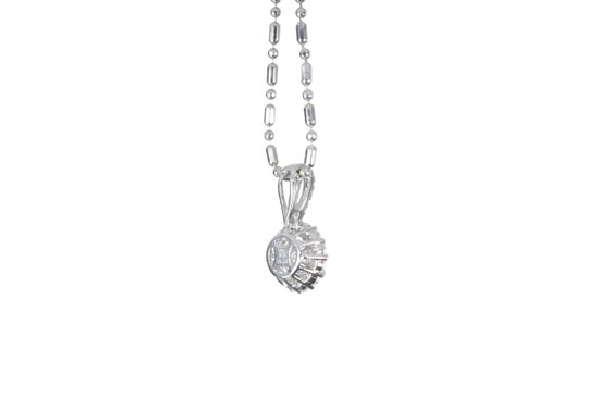 Halo Diamond Pendant