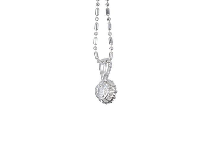 Halo Diamond Pendant
