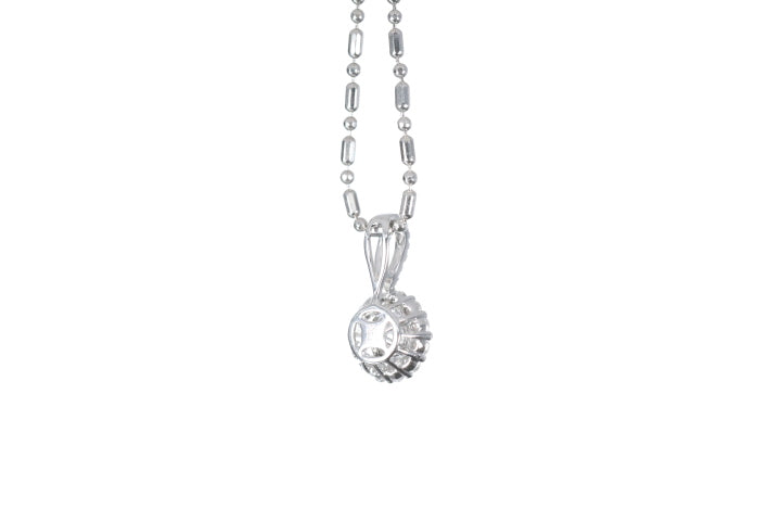 Halo Diamond Pendant