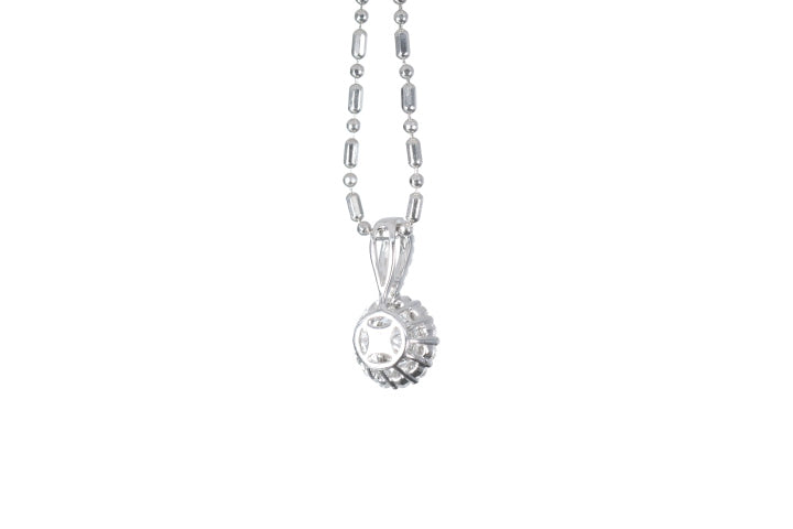 Halo Diamond Pendant