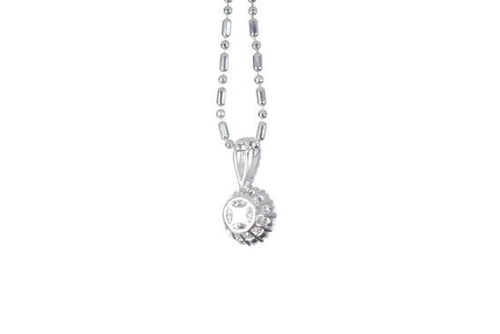 Halo Diamond Pendant