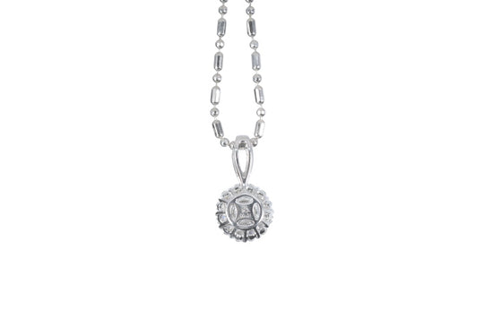 Halo Diamond Pendant