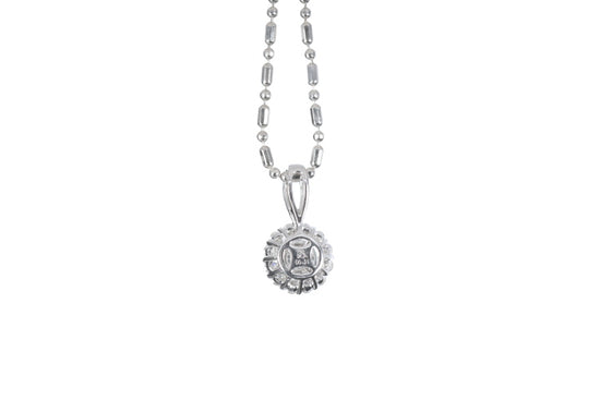 Halo Diamond Pendant