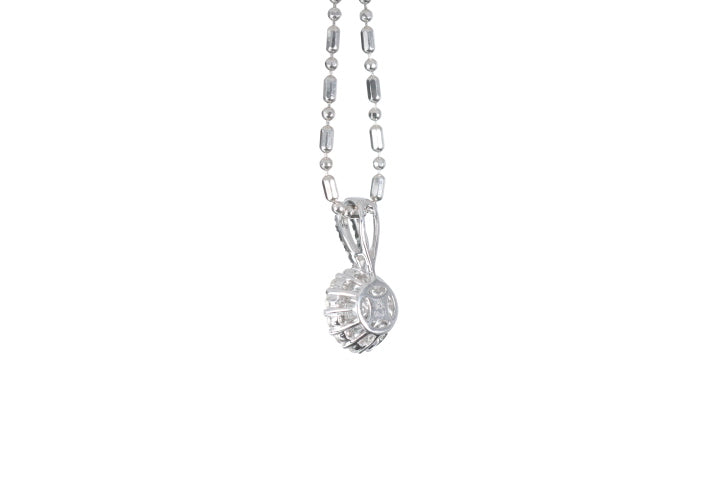 Halo Diamond Pendant