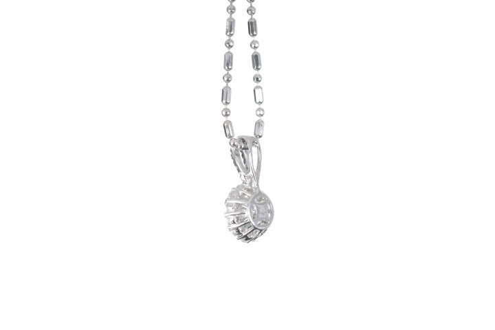 Halo Diamond Pendant