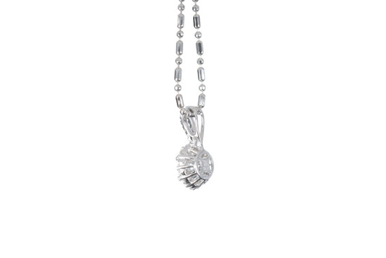 Halo Diamond Pendant