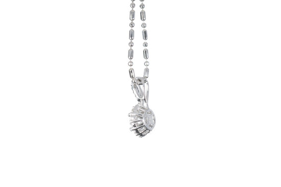 Halo Diamond Pendant