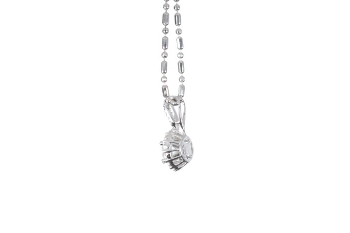 Halo Diamond Pendant