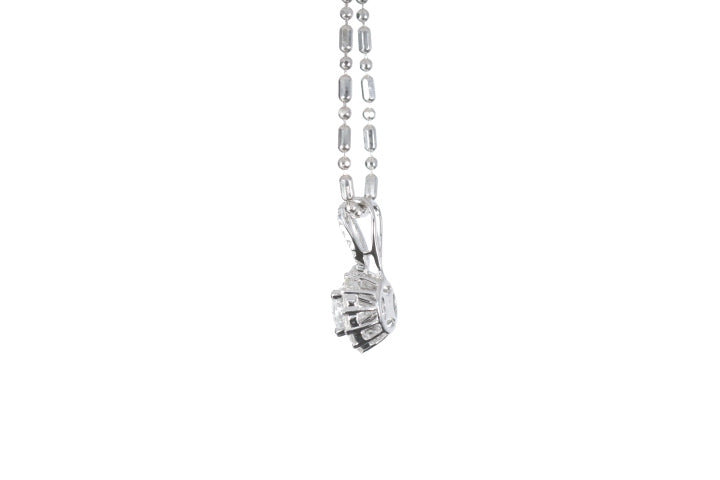 Halo Diamond Pendant