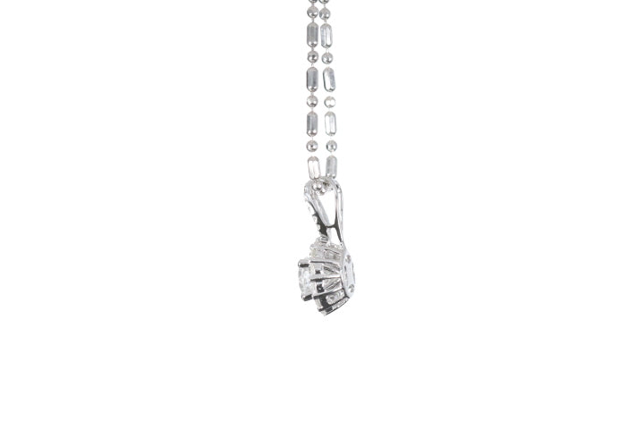 Halo Diamond Pendant