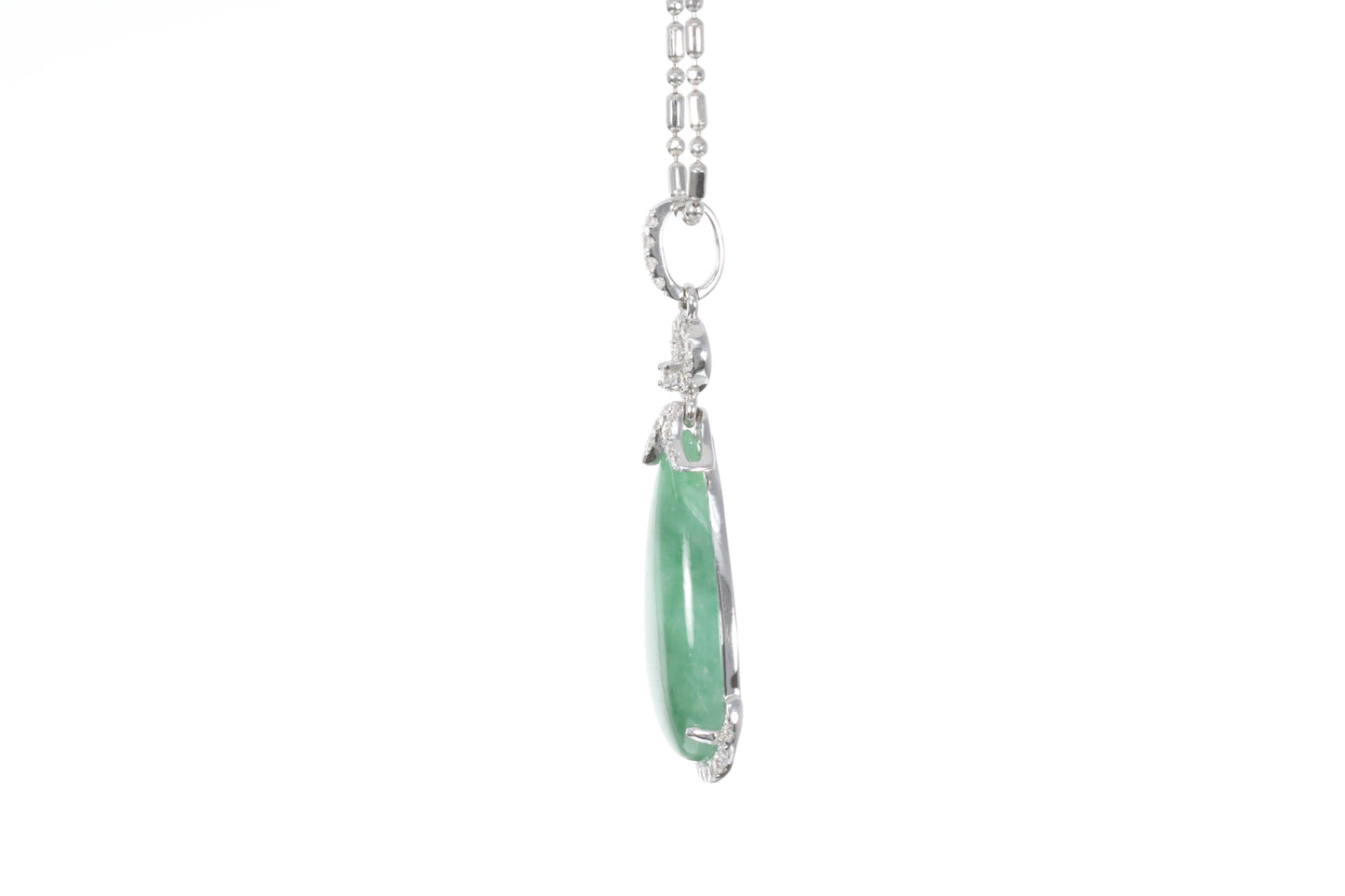 Jadeite Pear Shaped Pendant