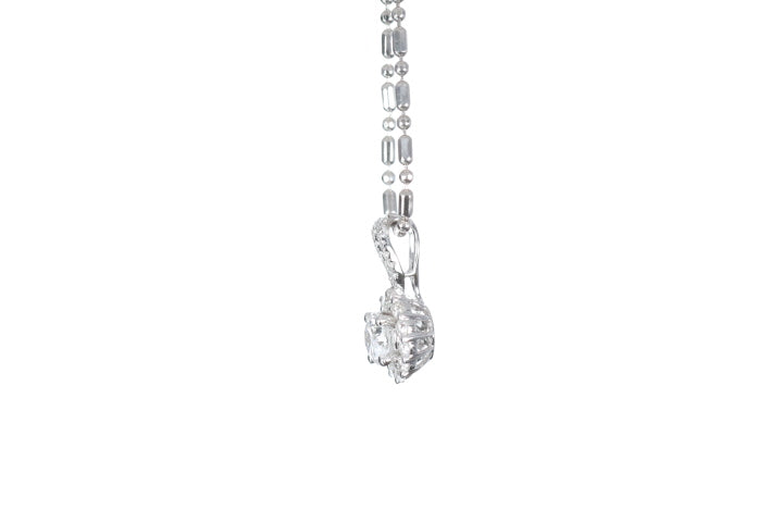 Halo Diamond Pendant