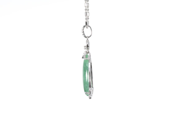 Jadeite Pear Shaped Pendant