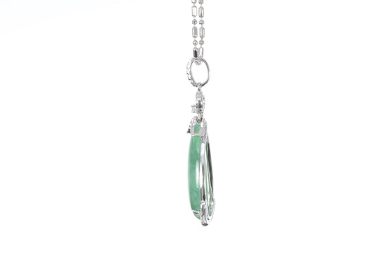 Jadeite Pear Shaped Pendant