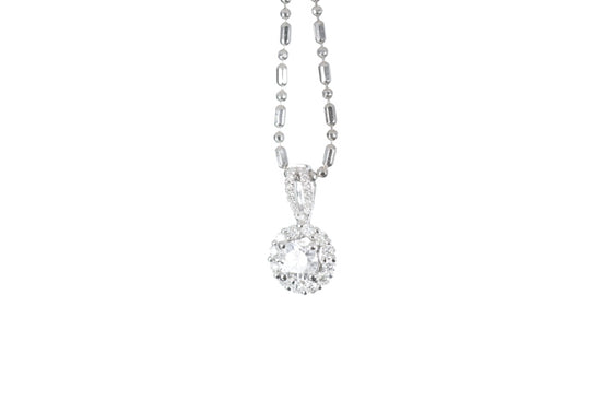 Halo Diamond Pendant