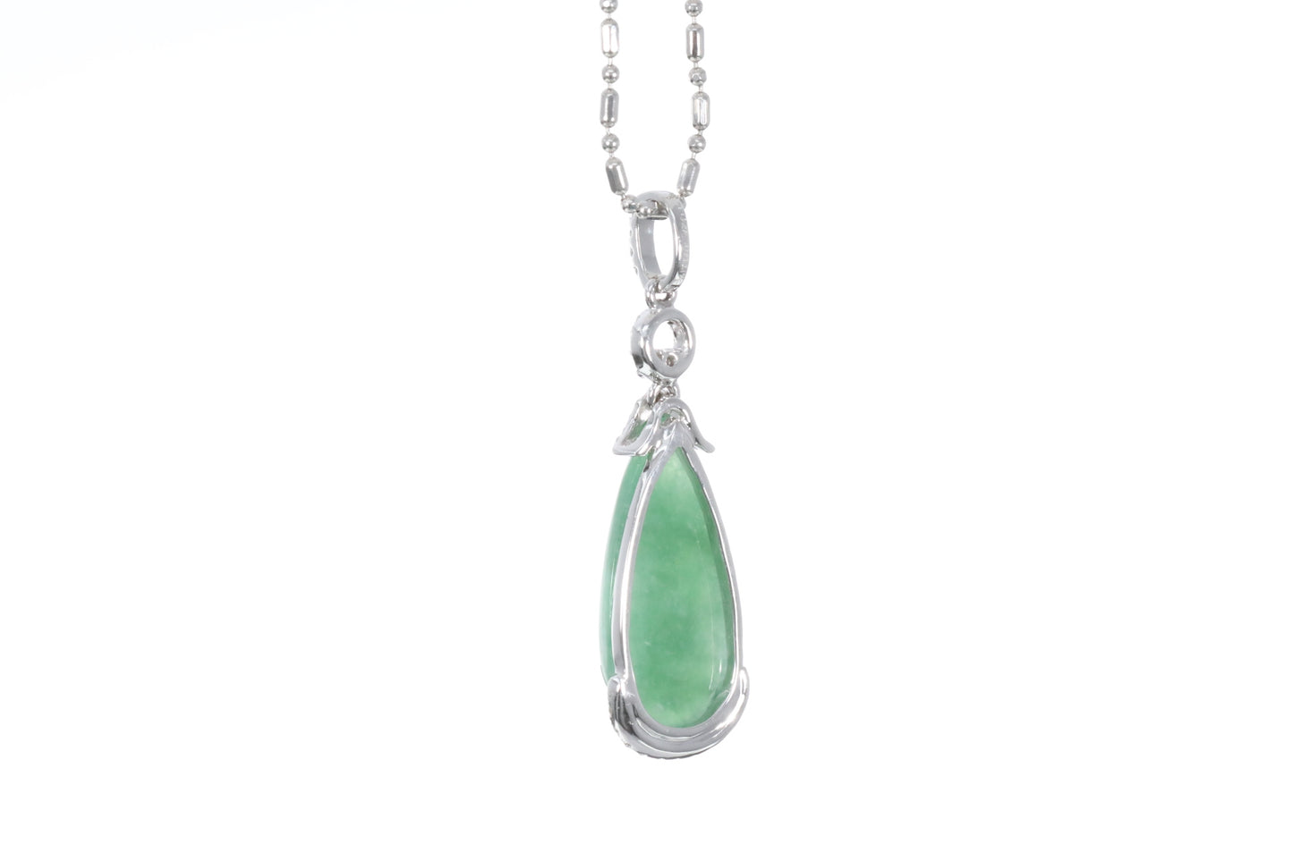 Jadeite Pear Shaped Pendant