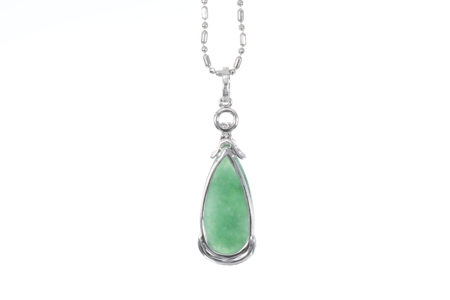 Jadeite Pear Shaped Pendant