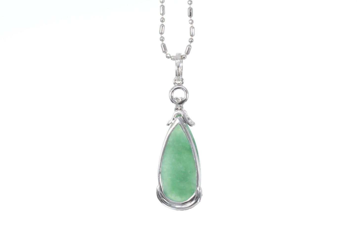 Jadeite Pear Shaped Pendant