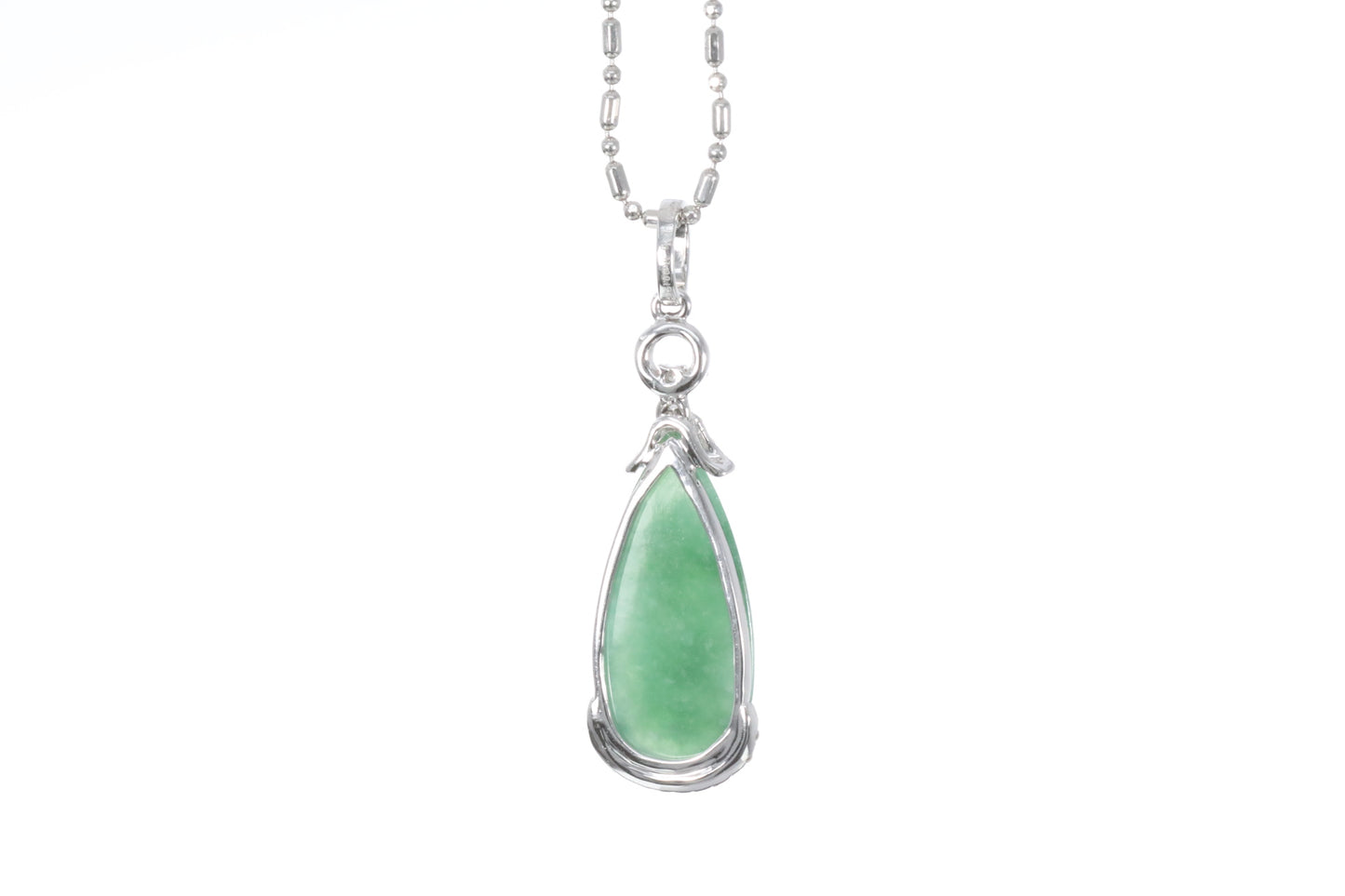 Jadeite Pear Shaped Pendant