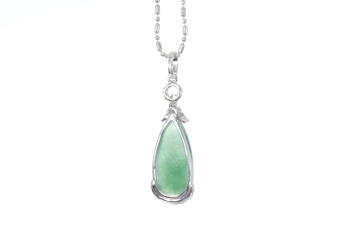 Jadeite Pear Shaped Pendant