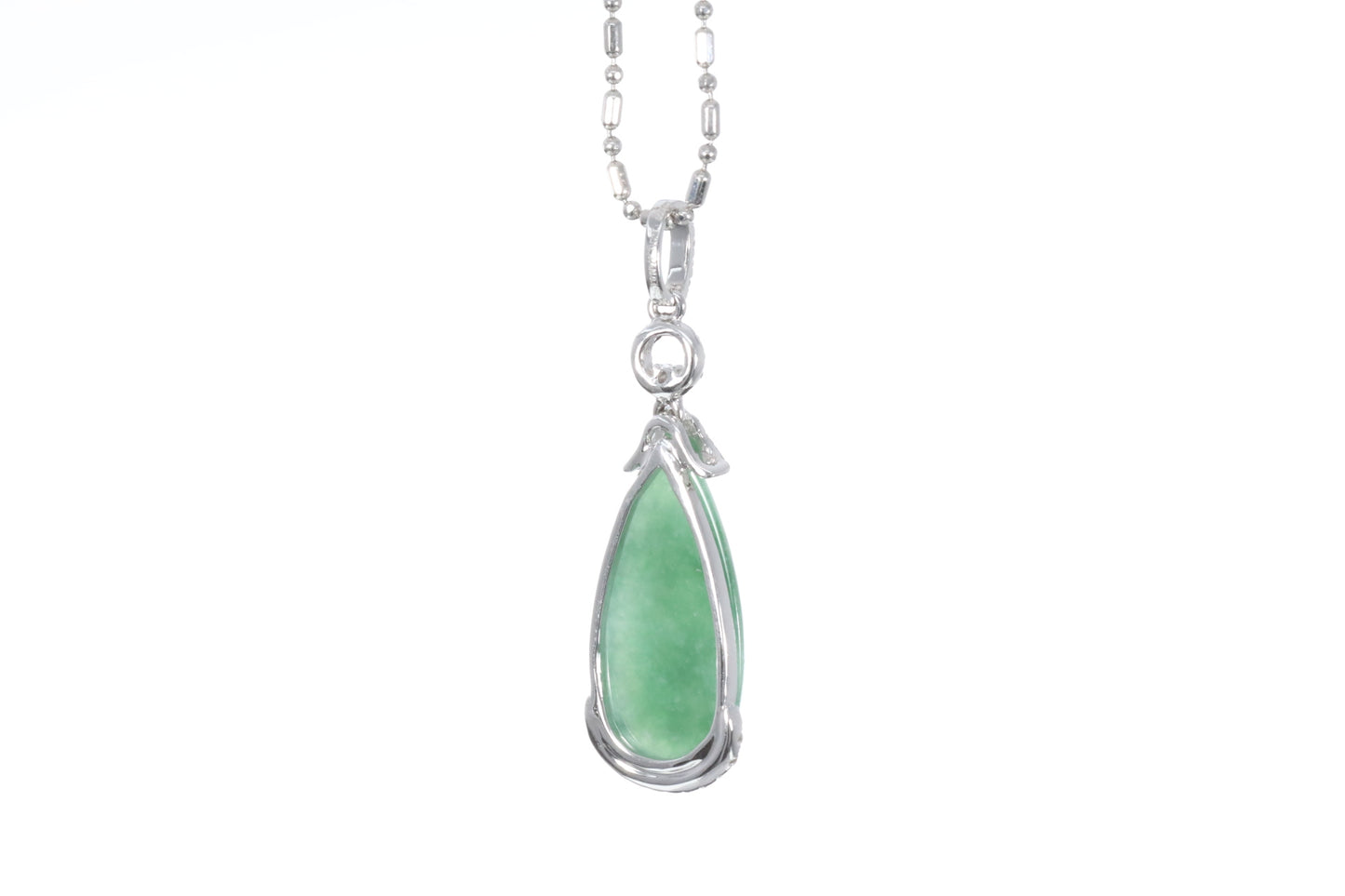 Jadeite Pear Shaped Pendant