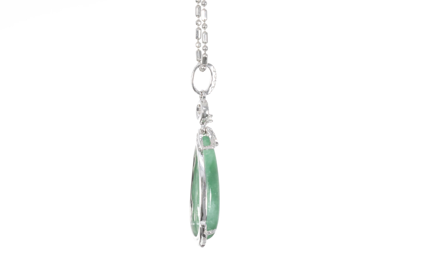 Jadeite Pear Shaped Pendant