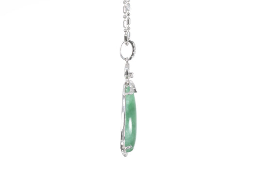 Jadeite Pear Shaped Pendant