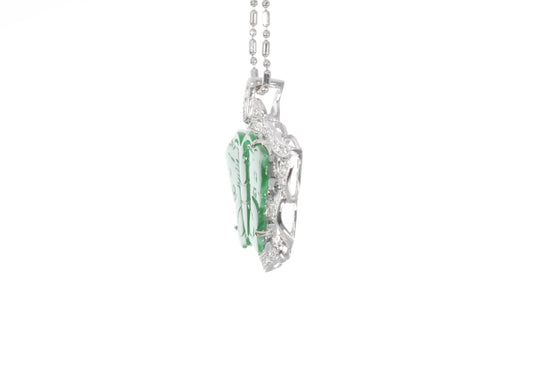 Jadeite Butterfly Pendant