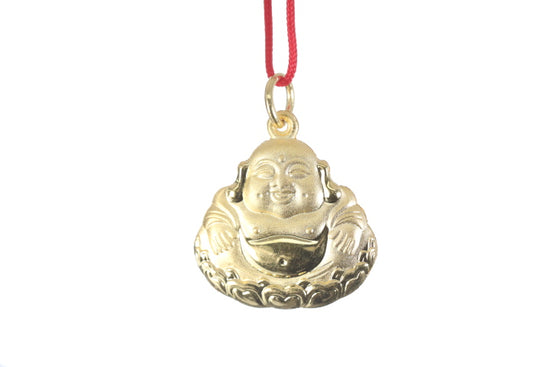 24K Gold Buddha Pendant