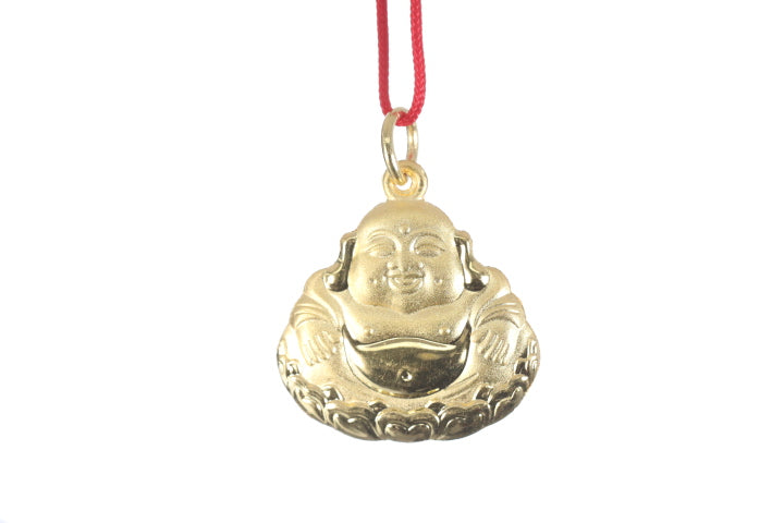 24K Gold Buddha Pendant