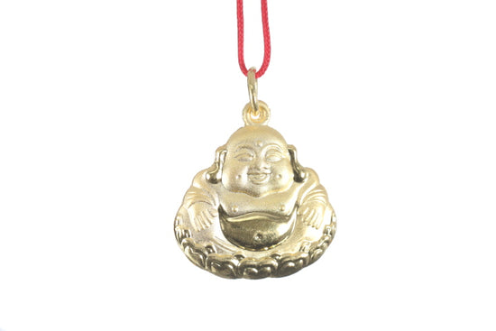 24K Gold Buddha Pendant