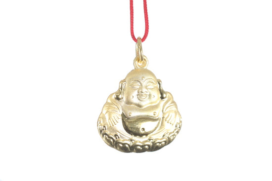 24K Gold Buddha Pendant