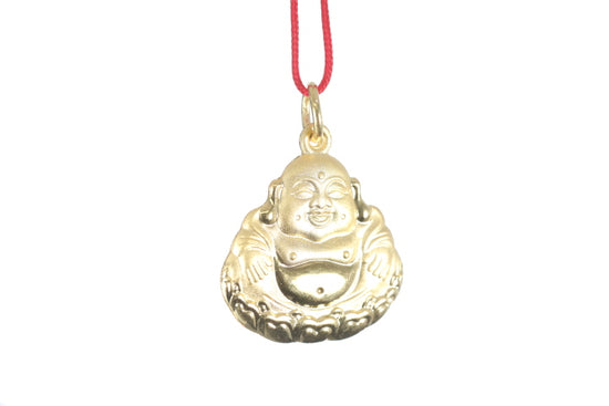 24K Gold Buddha Pendant