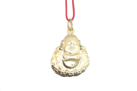 24K Gold Buddha Pendant