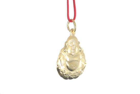 24K Gold Buddha Pendant