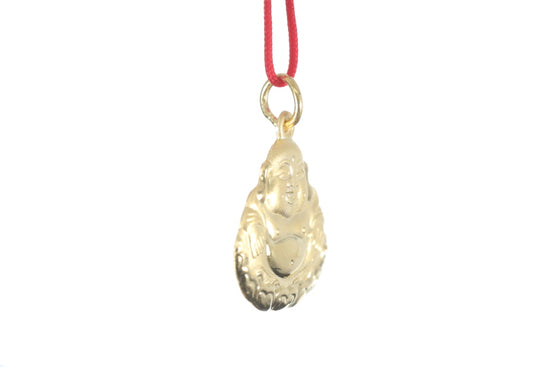 24K Gold Buddha Pendant