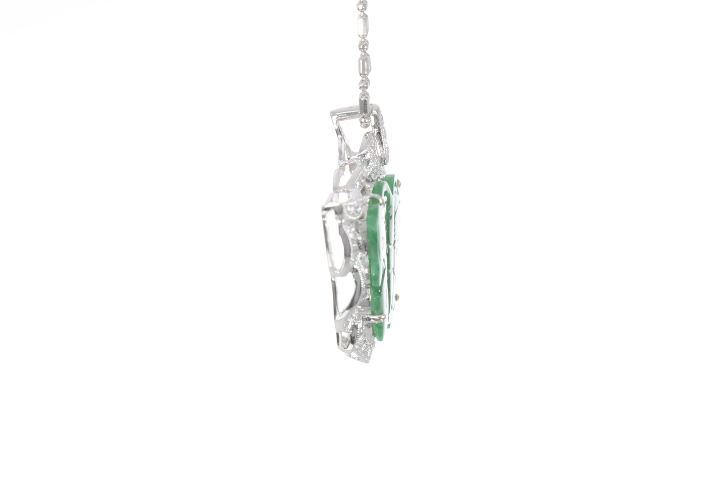 Jadeite Butterfly Pendant