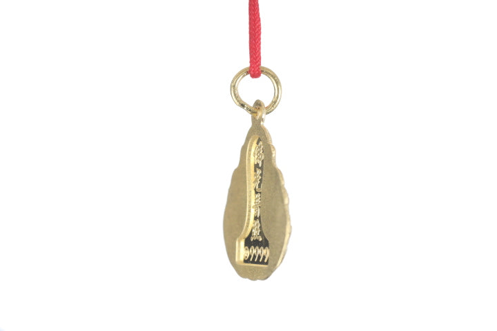 24K Gold Buddha Pendant