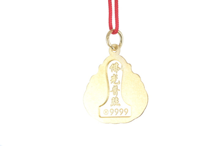 24K Gold Buddha Pendant