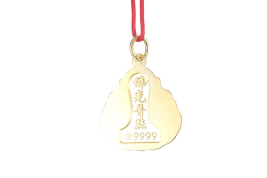 24K Gold Buddha Pendant