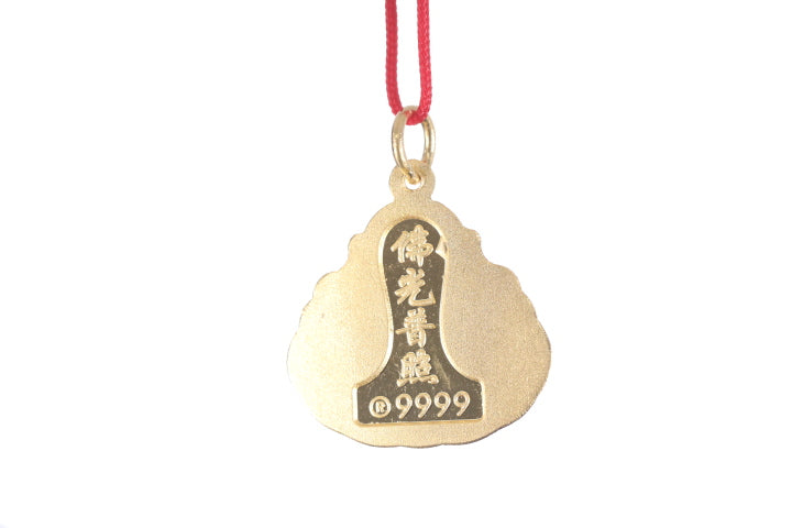 24K Gold Buddha Pendant