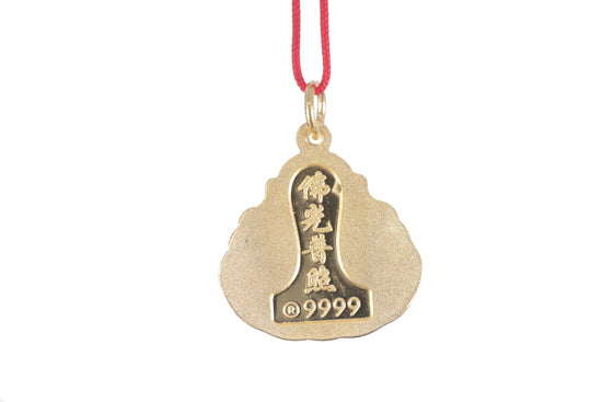 24K Gold Buddha Pendant