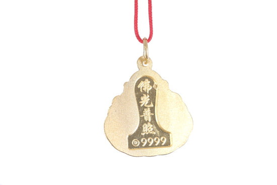 24K Gold Buddha Pendant