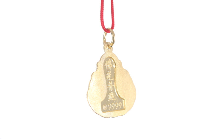 24K Gold Buddha Pendant