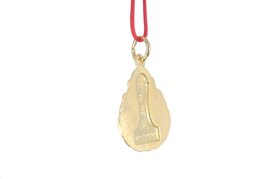 24K Gold Buddha Pendant