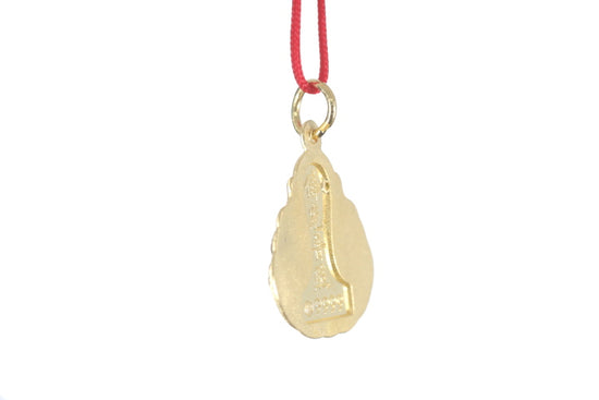 24K Gold Buddha Pendant