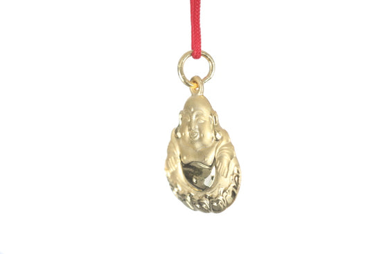 24K Gold Buddha Pendant