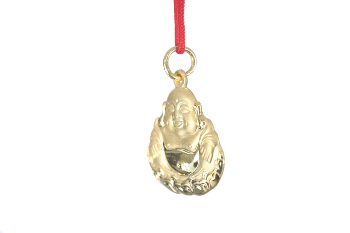 24K Gold Buddha Pendant